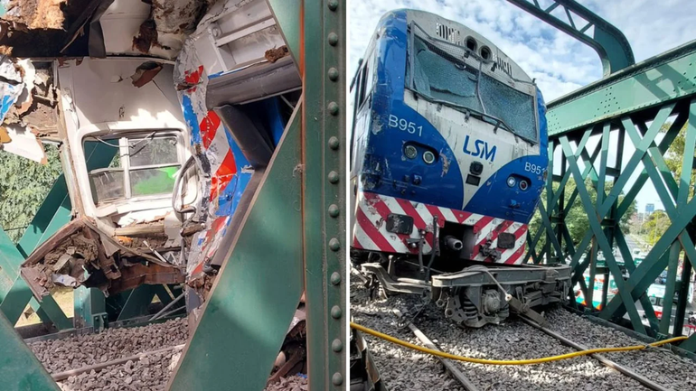 Así quedaron los trenes tras el impacto. Así quedaron los trenes tras el impacto.