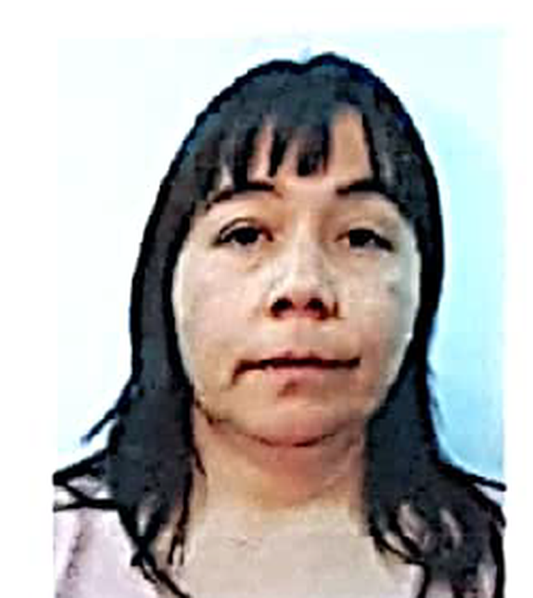 Teresa Monsalve, sin barbijo, en un documento muy detallado del expediente judicial. Teresa Monsalve, sin barbijo, en un documento muy detallado del expediente judicial.