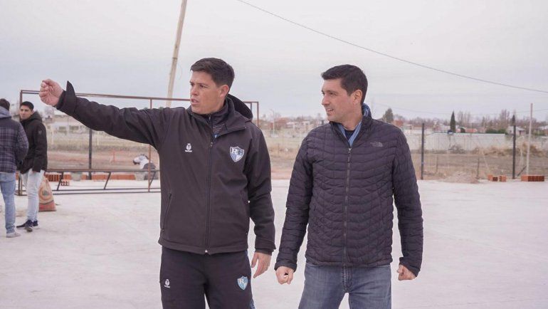 El club Río Grande ya tiene su playón polideportivo