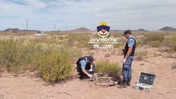 La Policía provincial interviene casi a diario por hechos de robo de cables.