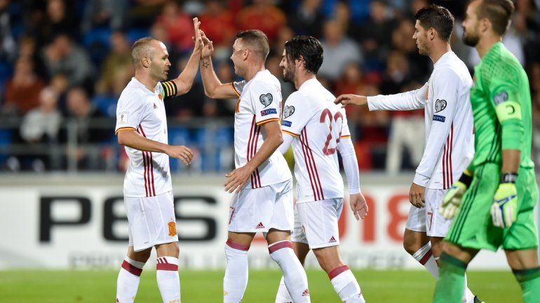 La Furia fue demasiado para el&nbsp;débil combinado de Liechtenstein.