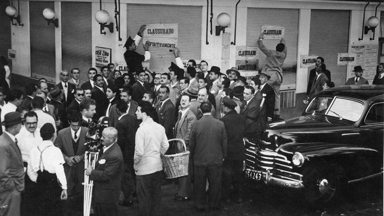 Una de las tantas clausuras en Buenos Aires.