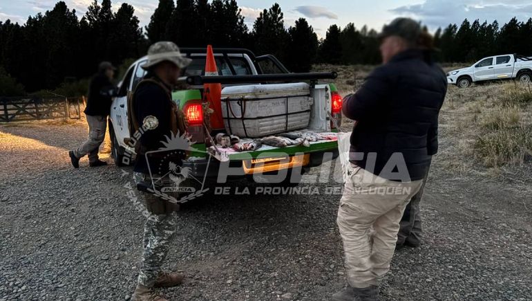La policía realizó un nuevo operativo contra la pesca ilegal.