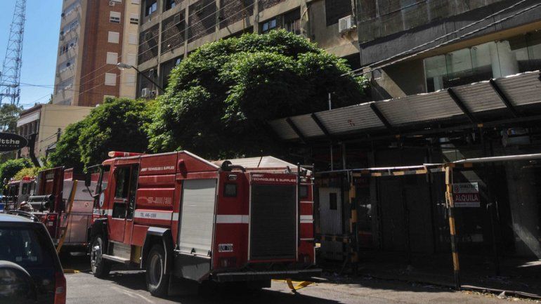 Este año hubo tres incendios en edificios céntricos de Neuquén.