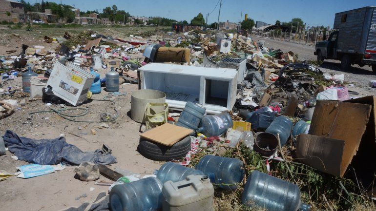 Transformaron un sector olvidado de la ciudad en un basural
