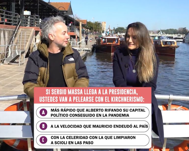 La pregunta sobre si Sergio Massa traicionaría al peronismo. La pregunta sobre si Sergio Massa traicionaría al peronismo.