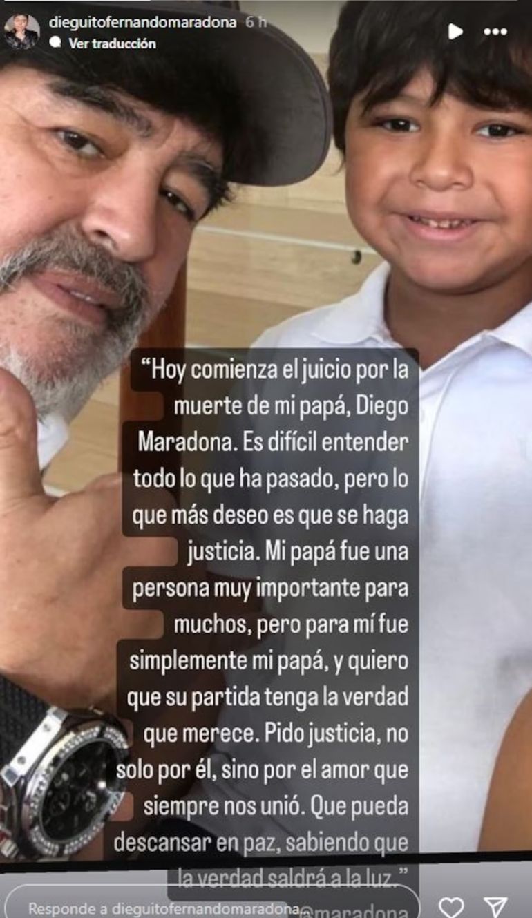 El posteo de Dieguito Fernando El posteo de Dieguito Fernando