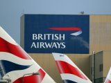 Foto de archivo. El logo de British Airways en el aeropuerto Heathrow en Londres, Reino Unido. 23 de febrero de 2018. REUTERS/Hannah McKay.