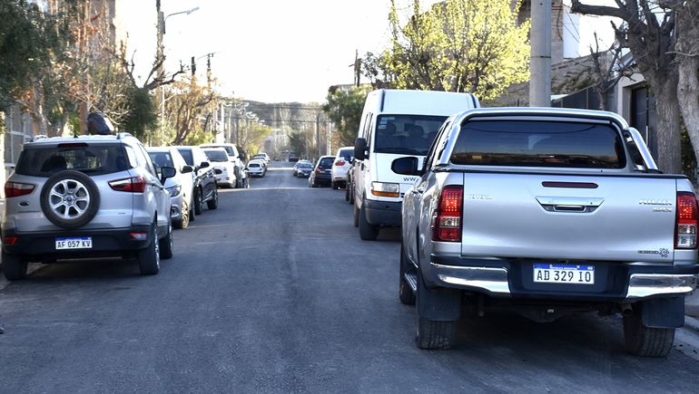 Gaido inauguró 12 cuadras de pavimento en Islas Malvinas y anunció más asfalto