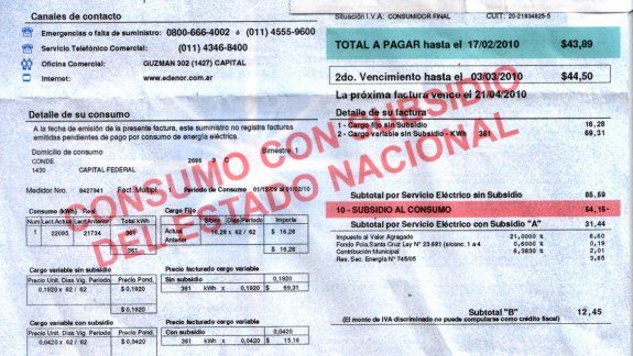 La luz y el gas sin subsidio: impactará en las facturas