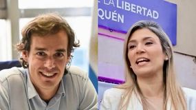 Leandro López y Nadia Márquez. | LM Neuquen Leandro López y Nadia Márquez.
