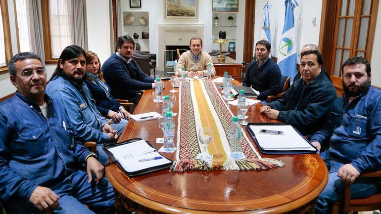 Gutiérrez le garantizó el pago de los sueldos a los trabajadores de la PIAP