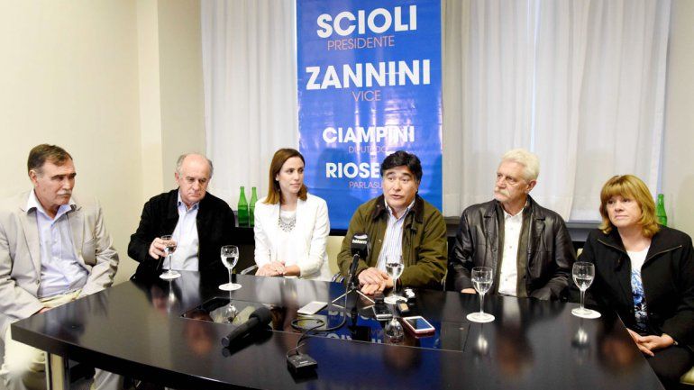 Calos Zannini estuvo en la capital