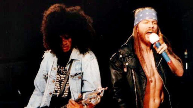 Pasaron más de 20 años para que Axl y Slash regresaran a escena juntos.
