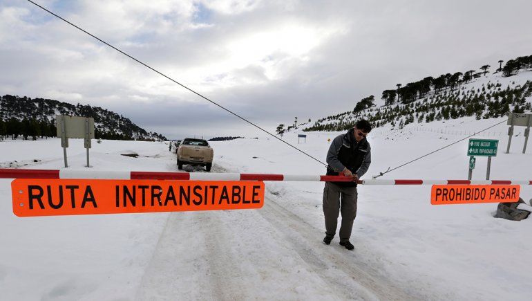 Nevadas: el estado actualizado de las rutas de la provincia