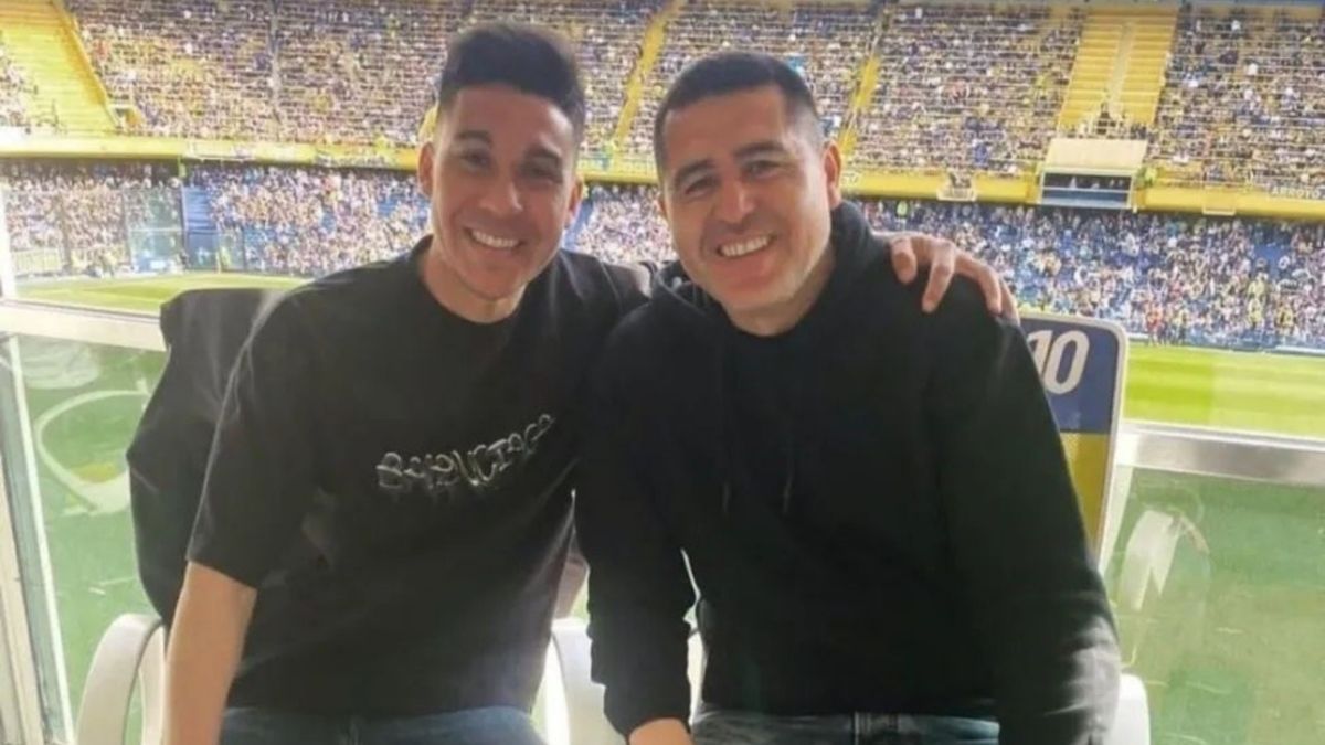 Pol Fernández y Juan Román Riquelme