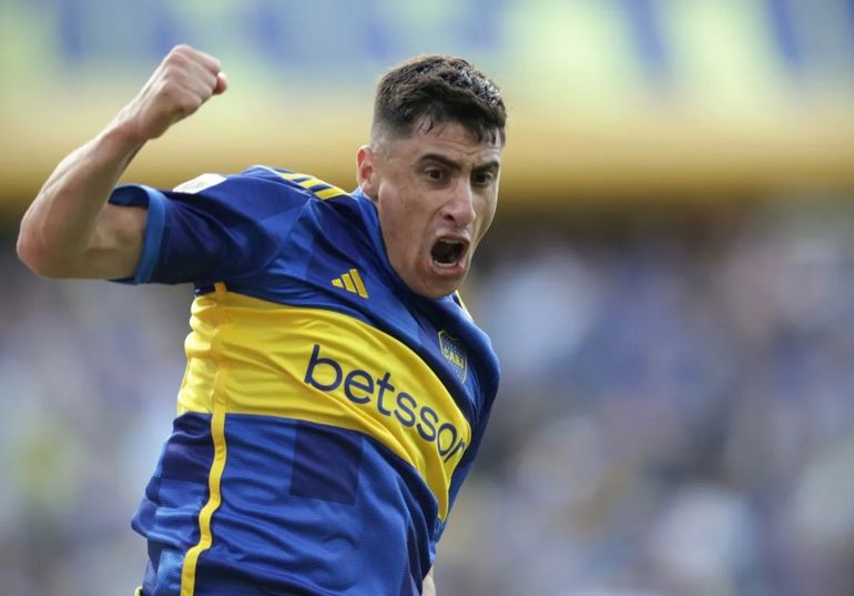 Miguel Merentiel es la gran figura de este Boca Miguel Merentiel es la gran figura de este Boca