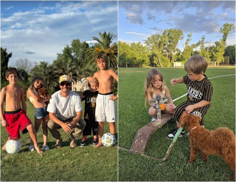 Las fotos del festejo de Año Nuevo de Benjamín Vicuña Las fotos del festejo de Año Nuevo de Benjamín Vicuña