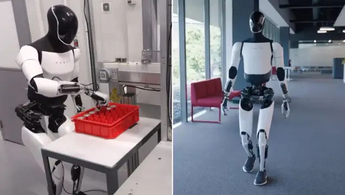 Elon Musk presentó a Optimus