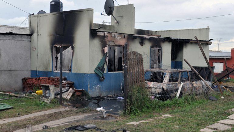 Andrés Chávez era uno de los detenidos por el choque de bandas que incluyó un hombre calcinado y decapitado.