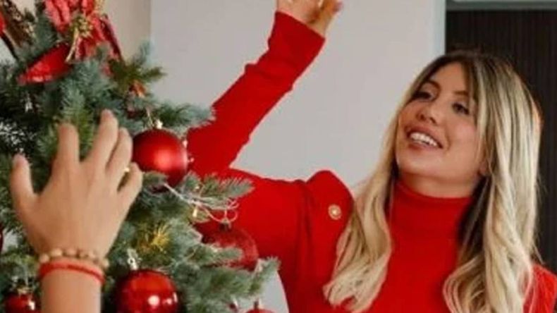La excéntrica decoración de Wanda Nara con 7 árboles de navidad | LM Neuquen La excéntrica decoración de Wanda Nara con 7 árboles de navidad