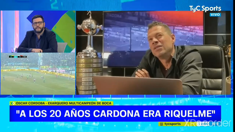 Oscar Córdoba liquidó a Juanfer y a Cardona en la previa del Superclásico