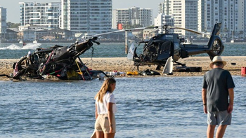 choque helicopteros australia