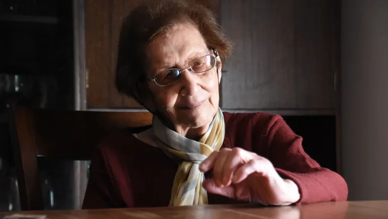 Aída se despidió de la vida después de 108 años y 8 meses