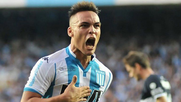 Lautaro Martínez la rompió en Racing Lautaro Martínez la rompió en Racing