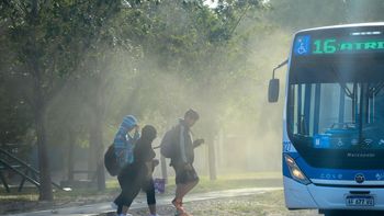 El viento fue protagonista durante el fin de semana.