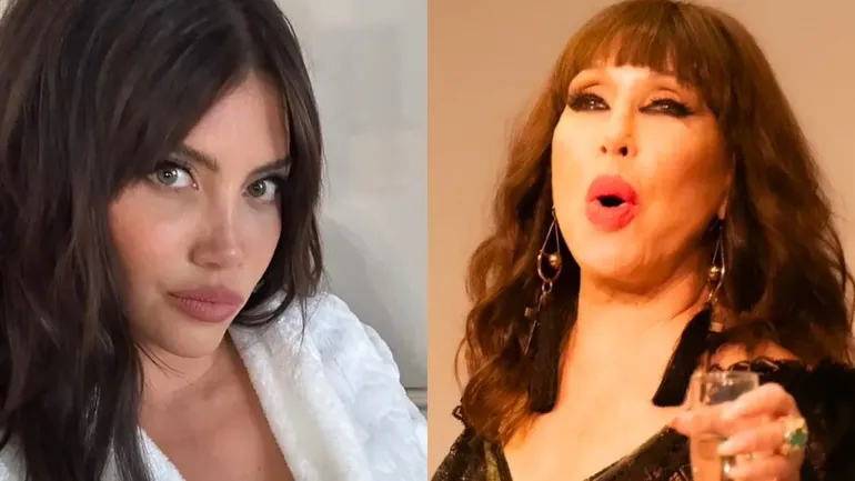 El picante ninguneo de Moria Casán a Wanda Nara por el Martín Fierro: Alguna por ahí