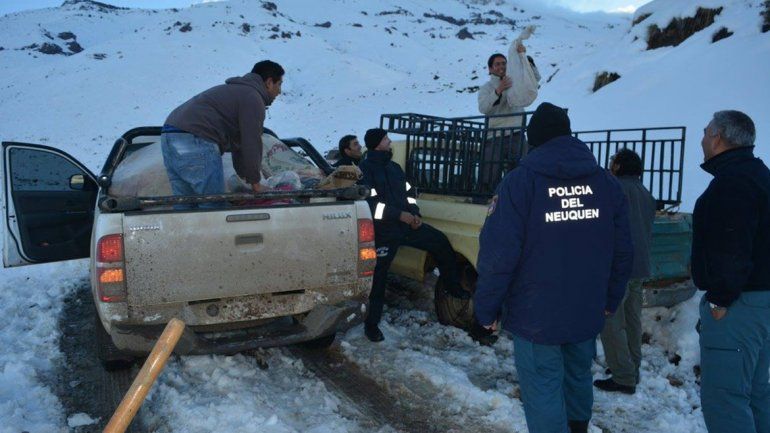 Tras el temporal de nieve, mejora el clima en el norte neuquino