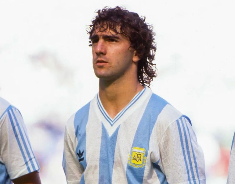 Toto Lorenzo en el Mundial 90 Toto Lorenzo en el Mundial 90