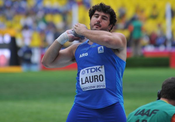 Lauro se metió en la final de lanzamiento de bala