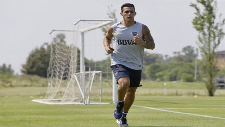 Pavón empezó a entrenar con el Boca pero todavía no está en los planes de Russo.