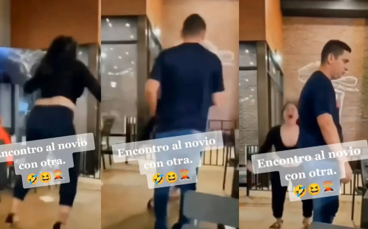 Descubrió a su novio con la amante y reaccionó de la peor manera