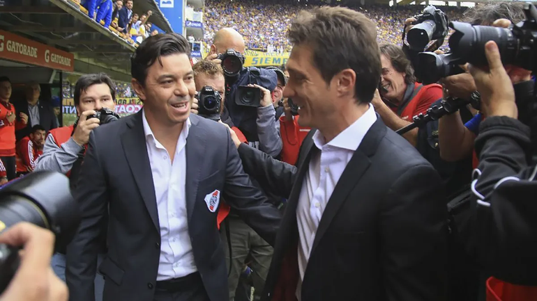 Guillermo Barros Schelotto vuelve a enfrentar al entrenador de River
