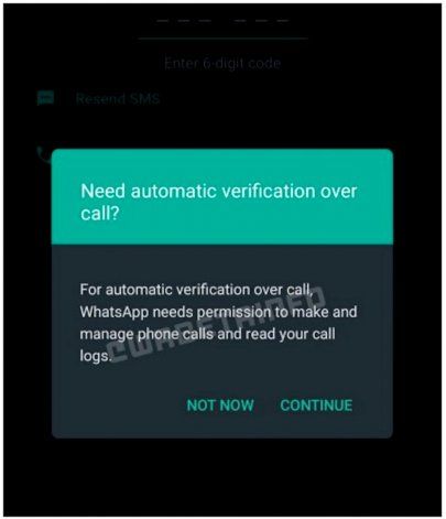 Cuadro de diálogo de WhatsApp. | Foto Wabetainfo.