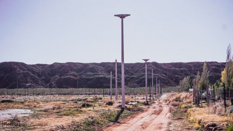 Loteo Social II de Plottier. Foto: Archivo. Loteo Social II de Plottier. Foto: Archivo.