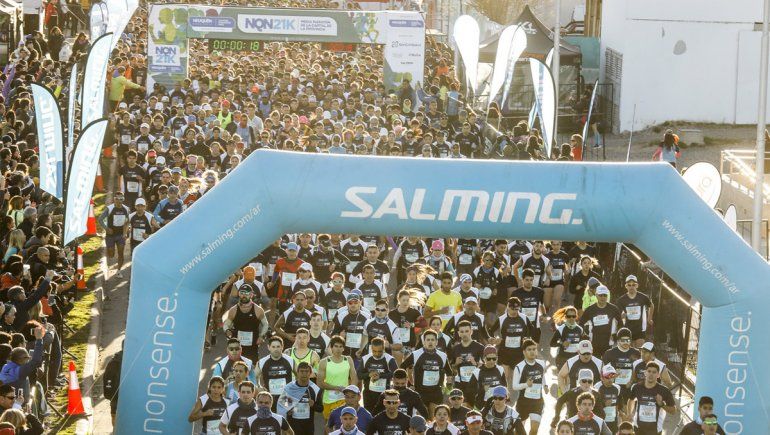 Más de tres mil competidores tuvo la segunda edición del NQN21K