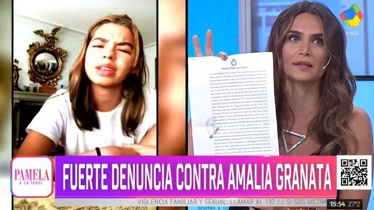 Tras ser acusada de pedófila, Granata se defendió y apuntó contra un programa de televisión