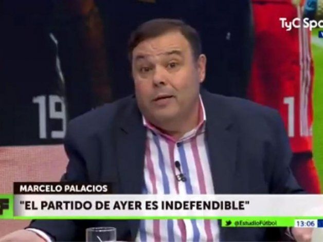 Palacios la pasó mal con Trotta y el Profe Pellegrini peor.
