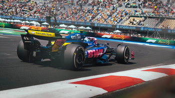 Franco Colapinto en el GP de México. Franco Colapinto en el GP de México.