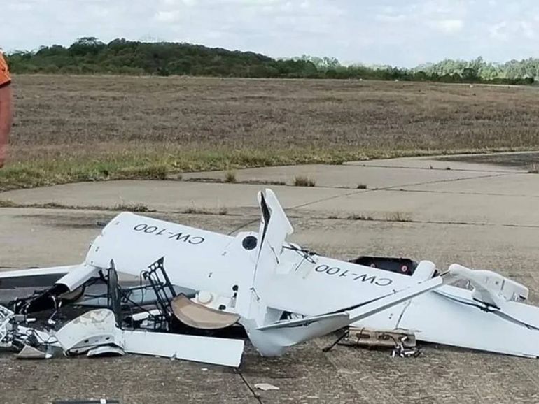 Se estrelló uno de los drones que el gobierno compró en 7 millones de dólares