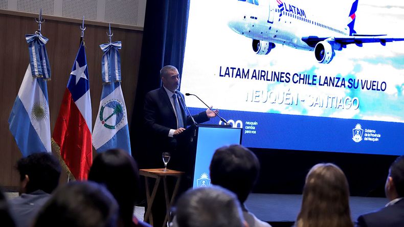 Los vuelos entre Neuquén y Santiago de Chile comenzarán en marzo de 2026 / Foto | LM Neuquen Los vuelos entre Neuquén y Santiago de Chile comenzarán en marzo de 2026 / Foto