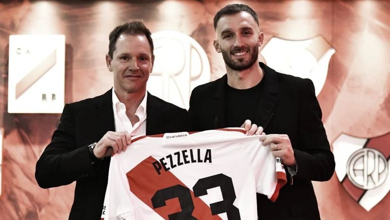 Germán Pezzella vuelve a River Germán Pezzella vuelve a River