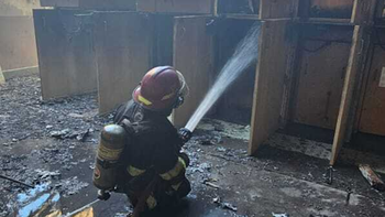 por el incendio en centenario hay falta de agua en el oeste capitalino por el incendio en centenario hay falta de agua en el oeste capitalino