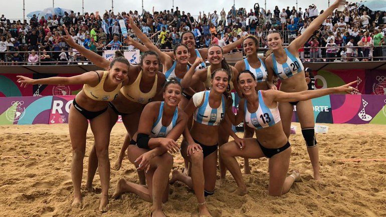 Oro para Argentina con dos neuquinas