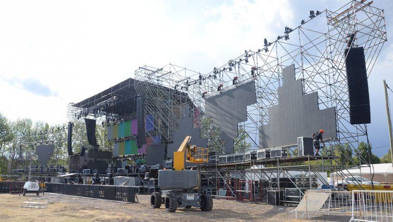 Ya est&aacute; todo listo para el arranque de la Fiesta de la Confluencia&nbsp;