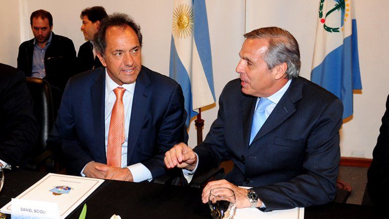 Sapag sigue apostando a Scioli como el próximo presidente